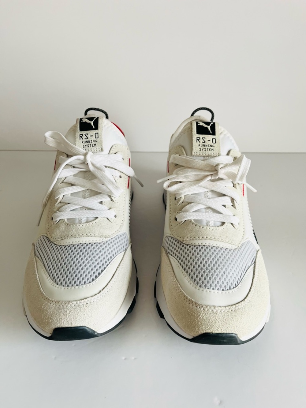 Puma RS-0 Winter INJ Toys Chunky Sneakers Men’s 9.5 White Red - Picture 2 of 14